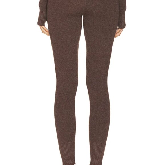 WellBeing + BeingWell Royal Knit Tight in Deep Brown - Picture 2 of 5